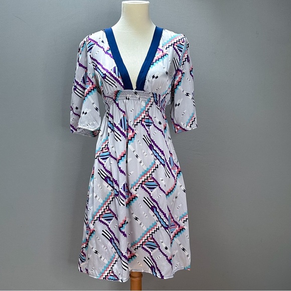 YUMI KIM soft purple V-neck dress, S. - Picture 1 of 6